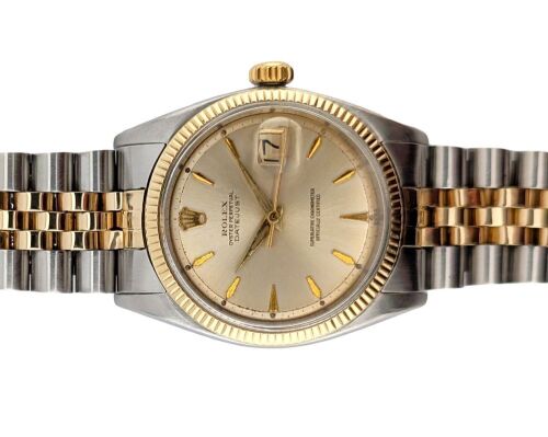 Rolex 1601 Datejust Two Tone Vintage 36mm 1960