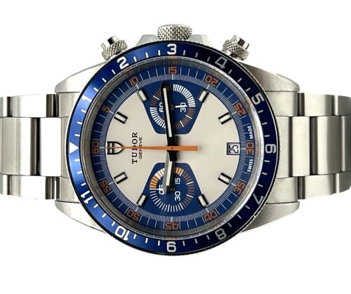 Tudor 70330B Heritage Chrono Blue 42mm 2017 Box & Papers