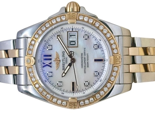 Cockpit Rose Gold MOP Diamond Bezel Ref C4935053/A649 2015
