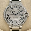 Cartier Ballon Bleu Guilloche Aftermarket Diamond Bezel - 3