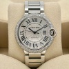Cartier Ballon Bleu Guilloche Aftermarket Diamond Bezel - 4
