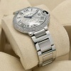 Cartier Ballon Bleu Guilloche Aftermarket Diamond Bezel - 5