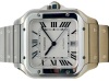 Cartier Santos Large White Romans 2023