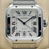 Cartier Santos Large White Romans 2023 - 3