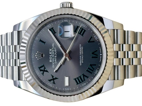 Rolex Datejust 41 Wimbledon Dial Ref 126334