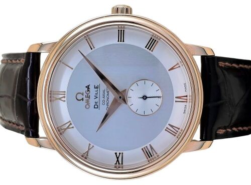 Omega De Ville Prestige Small Seconds Rose Gold
