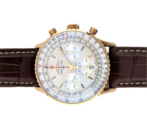 Breitling RB0139 Navitimer 1 B01 18k Rose Gold 41mm 2022 Box & Papers