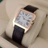 Cartier 2788 Santos Dumont 18K Rose Gold 38mm 2008 Box & Papers - 4