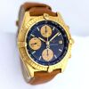 Breitling 81950 Chronomat 18k Gold Black Dial 39mm ~1990s - 4