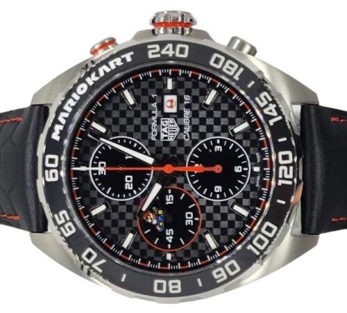 TAG Heuer Formula 1 x Mario Kart 44mm 2022 Box and Papers