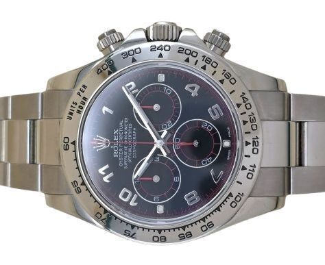 Rolex Daytona 116509 White Gold Racing Dial