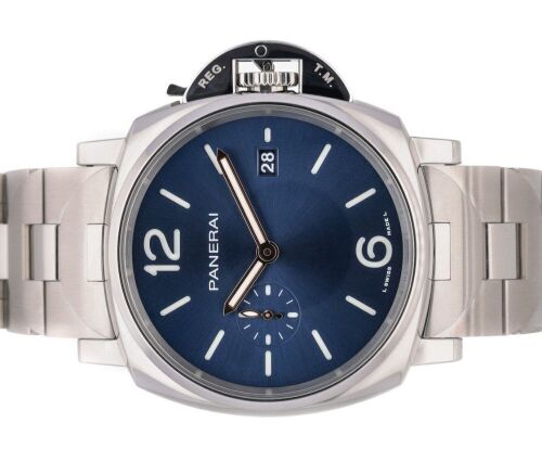Panerai PAM01124 Luminor Due Blue 42mm 2022 Box & Papers