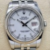 Rolex Datejust 36 White Roulette Dial 2015 - 2