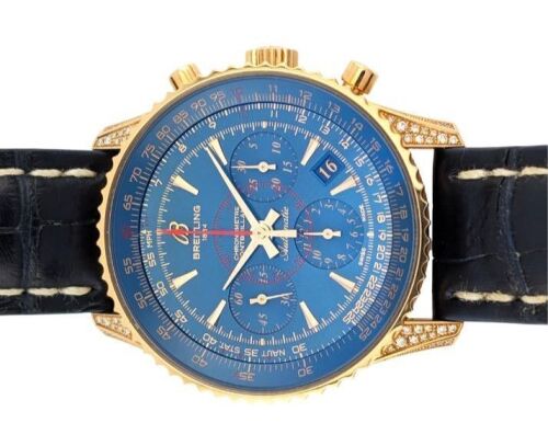 Breitling RB013012 Montbrilliant 01 Sunburst Blue Dial 40mm 2013