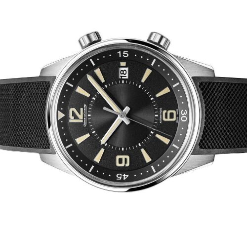 Jaeger-LeCoultre Q9068670 Polaris Date Black Dial 42mm 2018 Box & Papers