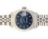 Rolex 69190 Oyster Perpetual Lady Date Blue Dial 26mm 1996 Box & Papers