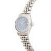 Rolex 69190 Oyster Perpetual Lady Date Blue Dial 26mm 1996 Box & Papers - 5