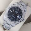 Rolex Datejust II 41mm 116334 Black Roman Dial GST INC - 3