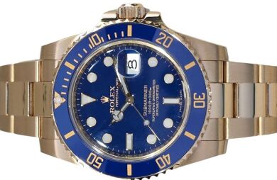 Rolex Submariner Date 116618LB Flat Blue