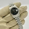 Rolex Lady-Datejust 26 18K White Gold Bezel Black Dial Ref 69174 - 10