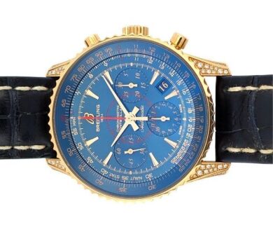 Breitling RB013012 Montbrilliant 01 Sunburst Blue Dial 40mm 2013