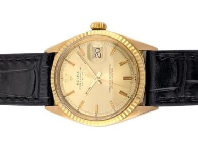 Rolex 1601 18k Yellow Gold Datejust 36mm 1970