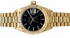 Rolex Lady-Datejust 26 Black Dial 18K Yellow Gold Presidential 2025 Serviced