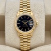 Rolex Lady-Datejust 26 Black Dial 18K Yellow Gold Presidential 2025 Serviced - 4