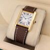 Cartier 2441 Tank Louis 18k Yellow Gold 25mm 2008 Box & Papers - 5