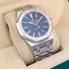 Audemars Piguet 15400ST Royal Oak Blue 41mm 2019 Box & Papers - 4