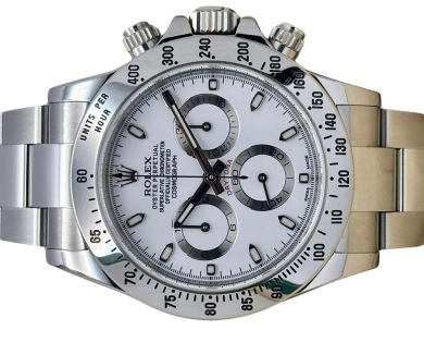 Rolex Cosmograph Daytona White APH Dial Ref 116520 2016