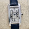 Cartier Tank Am&eacute;ricaine 18K White Gold Ref 2489 - 2