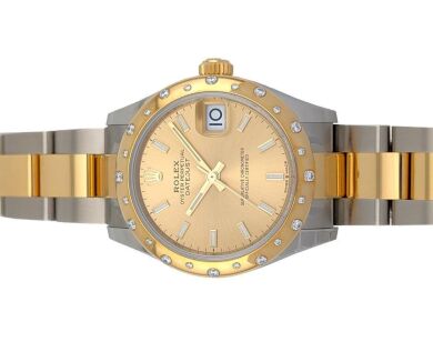 Rolex 278343RBR Datejust 31 Gold Dial 31mm 2024 Box & Papers