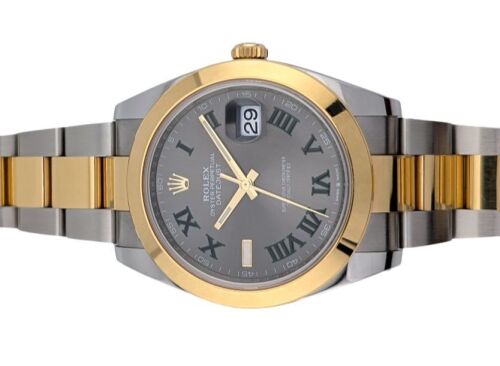 Rolex 126303 Datejust 41 Two Tone Wimbledon 41mm 2023 Box & Papers