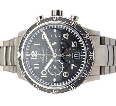 Breguet 3810TI/H2/TZ9 Type XXI Transatlantique Titanium 42mm 2015 With Papers