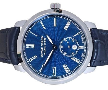 Ulysse Nardin Classico Manufacture 3203-136/E3 Blue Enamel