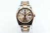 Rolex Datejust 41 Two Tone Everose Gold Sundust Diamond Dial 2022 Box and Papers - 2