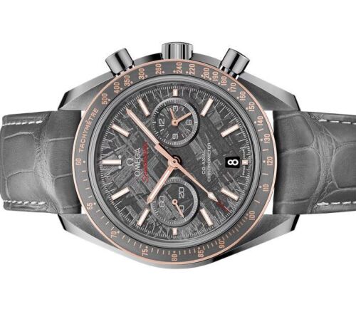 Omega 311.63.44.51.99.001 Speedmaster Grey Side OTM Meteor Dial 44mm 2018 Box & Papers