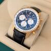 Breitling RB0138 Navitimer 1 B01 Chronograph 18k Rose Gold 43mm 2023 Box and Papers - 5