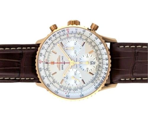 Breitling RB0139 Navitimer 1 B01 18k Rose Gold 41mm 2022 Box & Papers