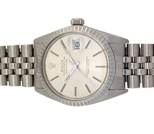 Rolex 16030 Datejust 36 Silver Sunburst Dial 36mm 1984