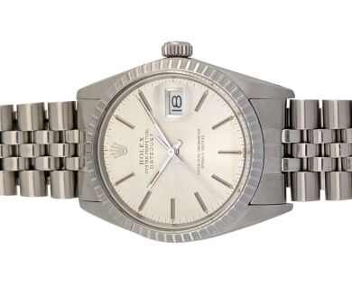 Rolex 16030 Datejust 36 Silver Sunburst Dial 36mm 1984