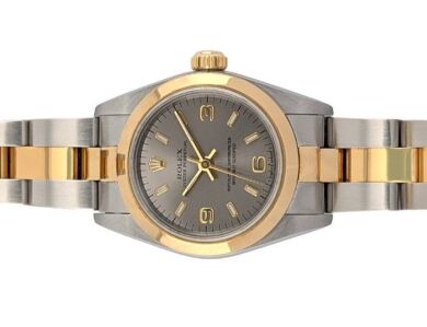 Rolex 76183 Lady Oyster Perpetual Two Tone 26mm 1999 Box & Papers
