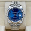 Rolex Datejust 41 Azzurro Blue Ref 126334 2022 - 3