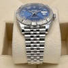 Rolex Datejust 41 Azzurro Blue Ref 126334 2022 - 5
