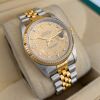 Rolex 16233 Datejust 36 Diamond Dial 36mm 1988 Box & Papers - 4