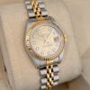 Rolex 69173G Lady-Datejust Champagne Diamond Dial 26mm 1999 Box & Papers - 5