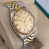 Rolex 16013G Datejust 36 Two Tone Diamond Dial 36mm 1986 Box & Papers - 5