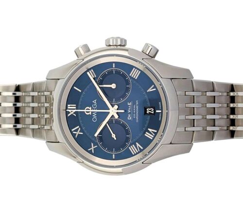 Omega 431.10.42.51.03.001 De Ville Hour Vision 42mm 2021 Box & Papers