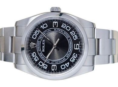Rolex Oyster Perpetual 36 Black Concentric Dial 116000